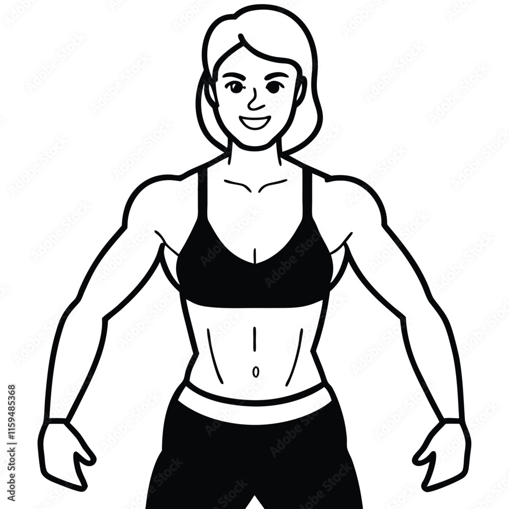 Fototapeta premium illustration of a person