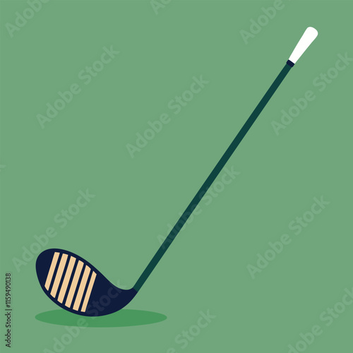 golf clubs and ball photo