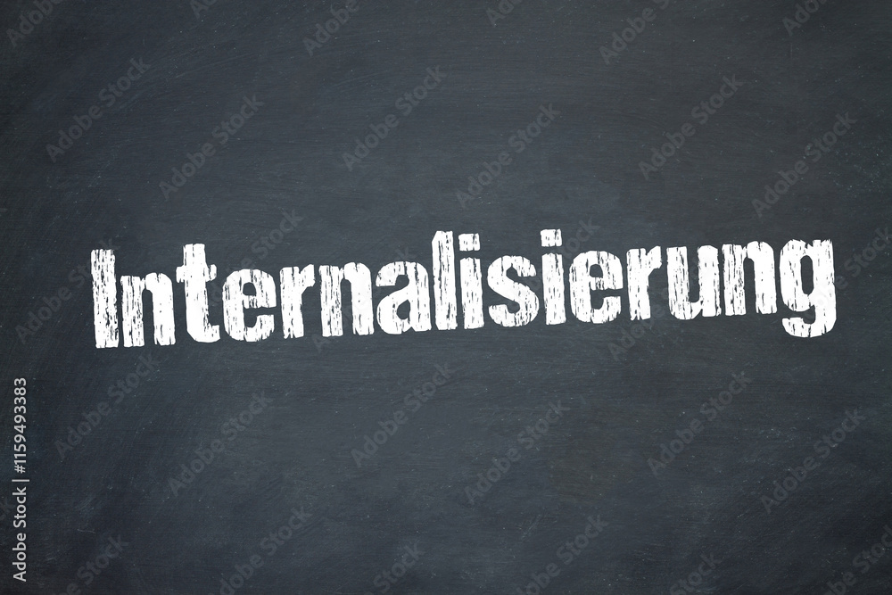 Obraz premium Internalisierung 