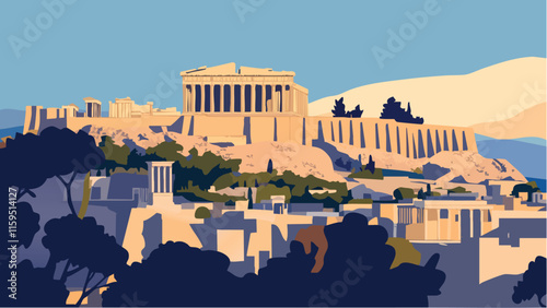 The Acropolis- A Timeless View of Athens.eps