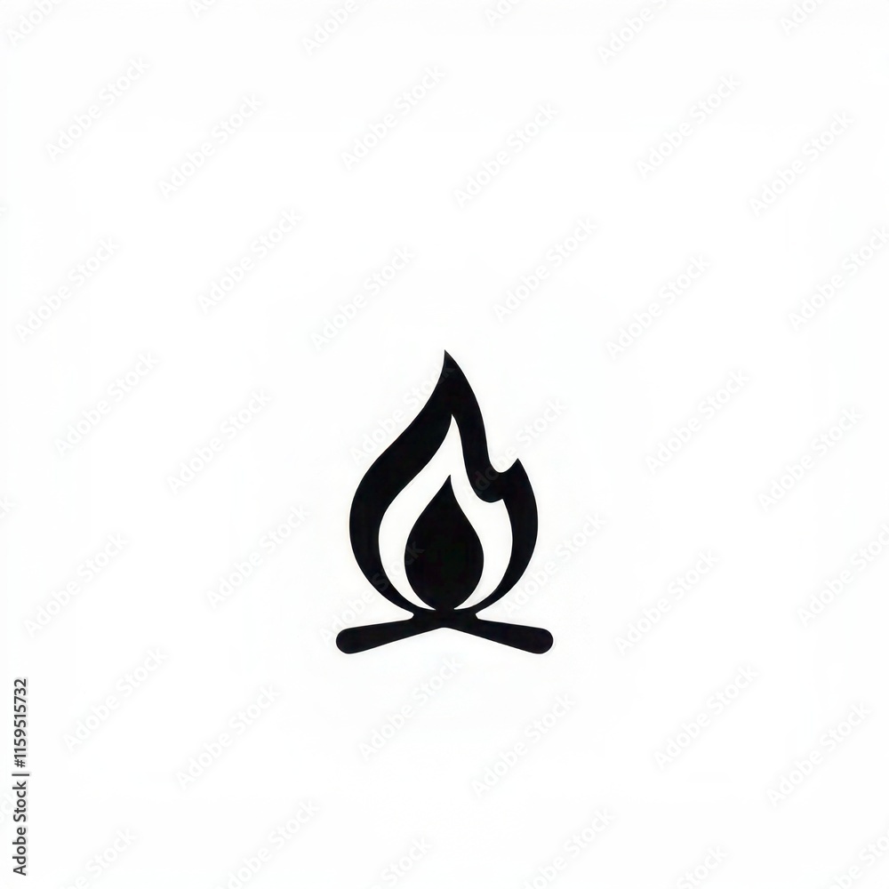 black and white fire in white backround black and white fire in white backround