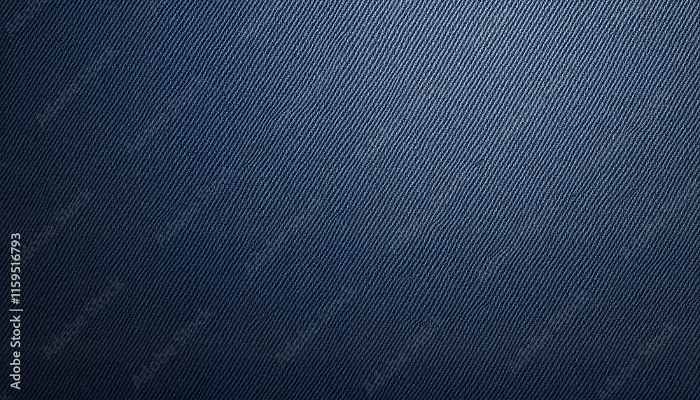 Dark blue textured fabric background Dark blue textured fabric background