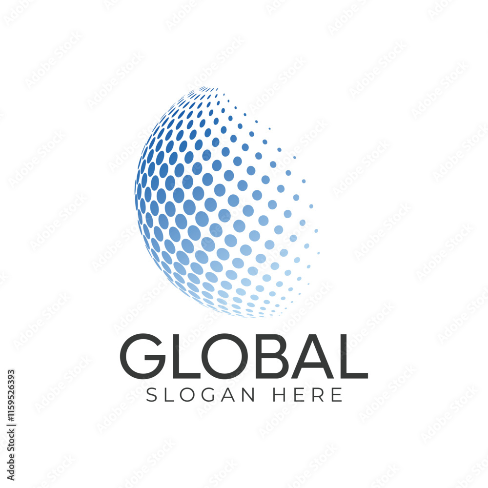 Global earth element geomatric idea logo line internation Global earth element geomatric idea logo line internation