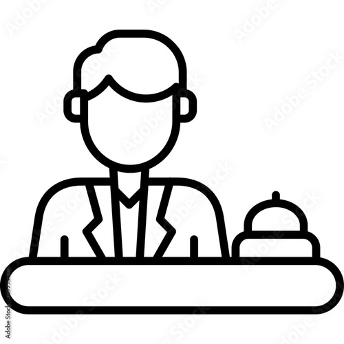 Receptionist Icon