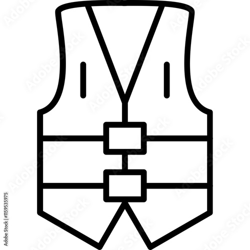Waistcoat Icon