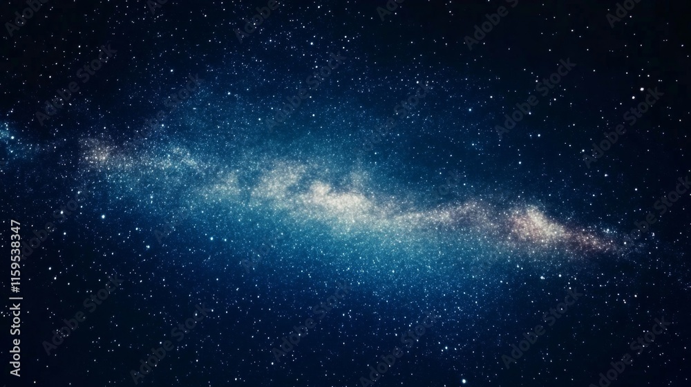 Fototapeta premium Night sky nature landscape background