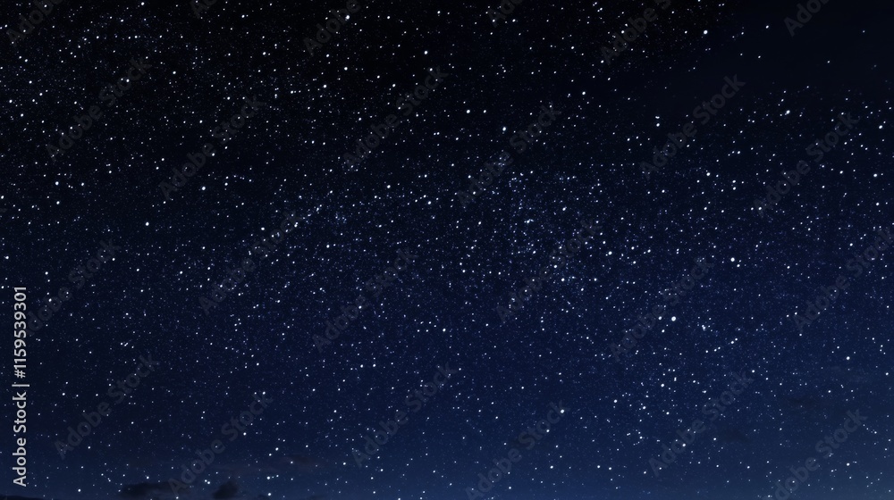 Fototapeta premium Night sky nature landscape background