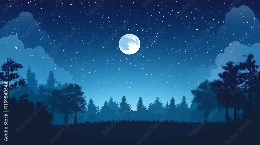 Night sky nature landscape background Night sky nature landscape background