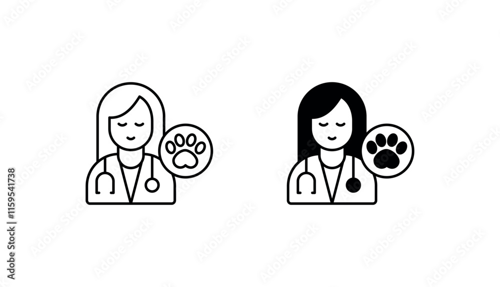Doctor icon design with white background stock illustration Doctor icon design with white background stock illustration