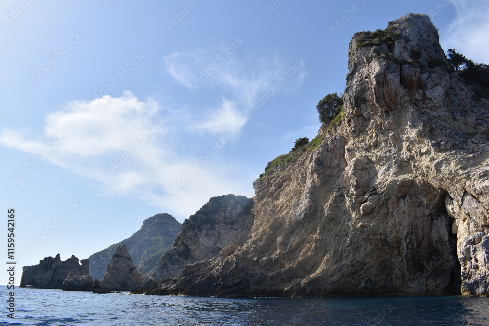 into the ocean cave into the ocean cave