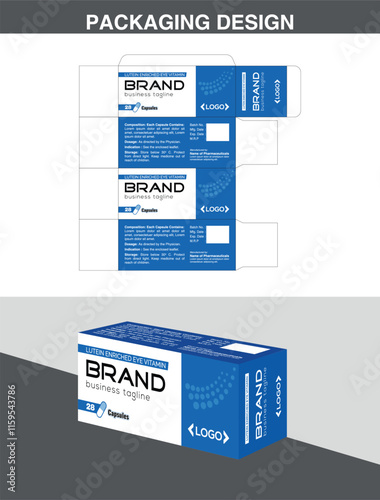Pharmaceuticals Product Packaging, Medicine Box Design