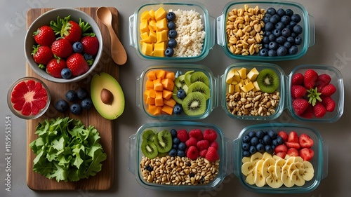 salad with vegetables