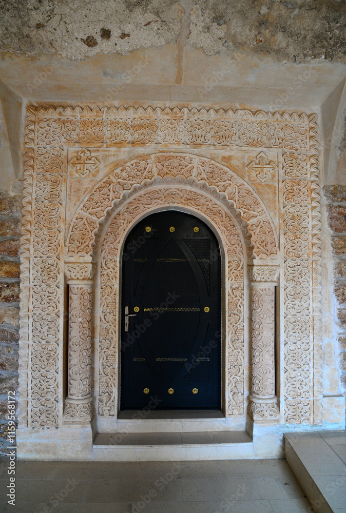 Mor Abrohom Monastery in Midyat, Mardin, Turkey. Mor Abrohom Monastery in Midyat, Mardin, Turkey.