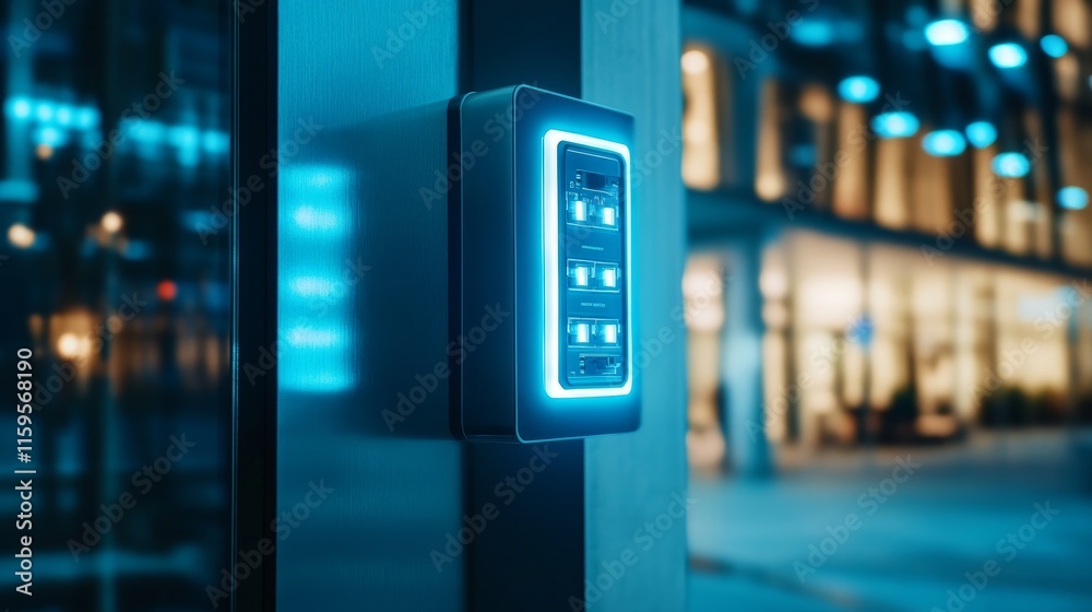 Electric distribution board with a consumer unit fuse box and circuit breaker for electrical installation or panel upgrades Electric distribution board with a consumer unit fuse box and circuit breaker for electrical installation or panel upgrades