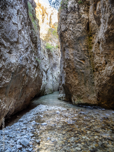 Hondo gorge near Tramacastilla, Teruel, Spain photo