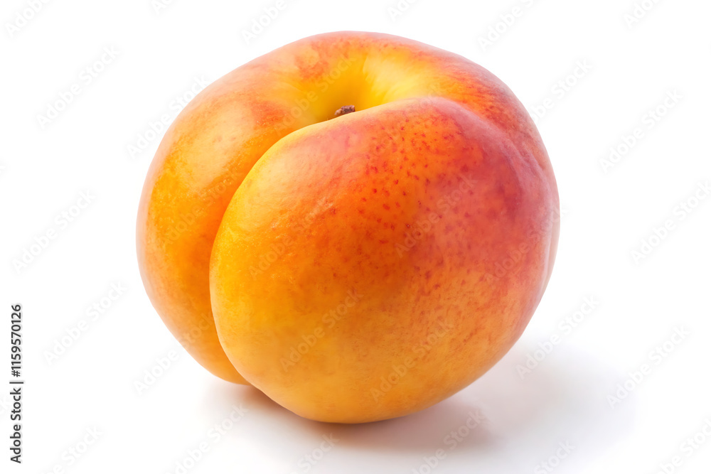 apricot isolated on white background apricot isolated on white background