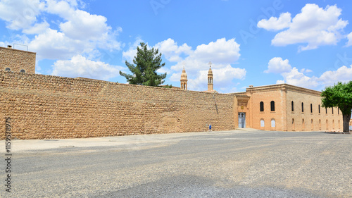 Mor Abrohom Monastery in Midyat, Mardin, Turkey.