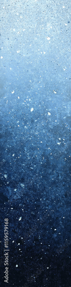 Obraz premium Frosty ice blue metallic gradient with subtle shimmering glitter and a smooth textured noise effect