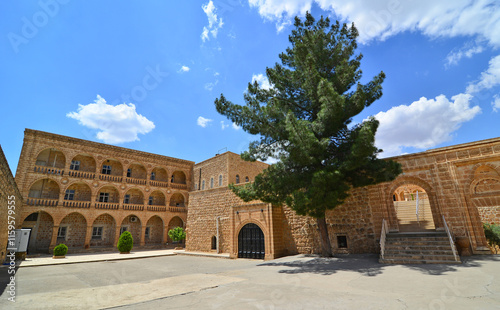Mor Abrohom Monastery in Midyat, Mardin, Turkey.