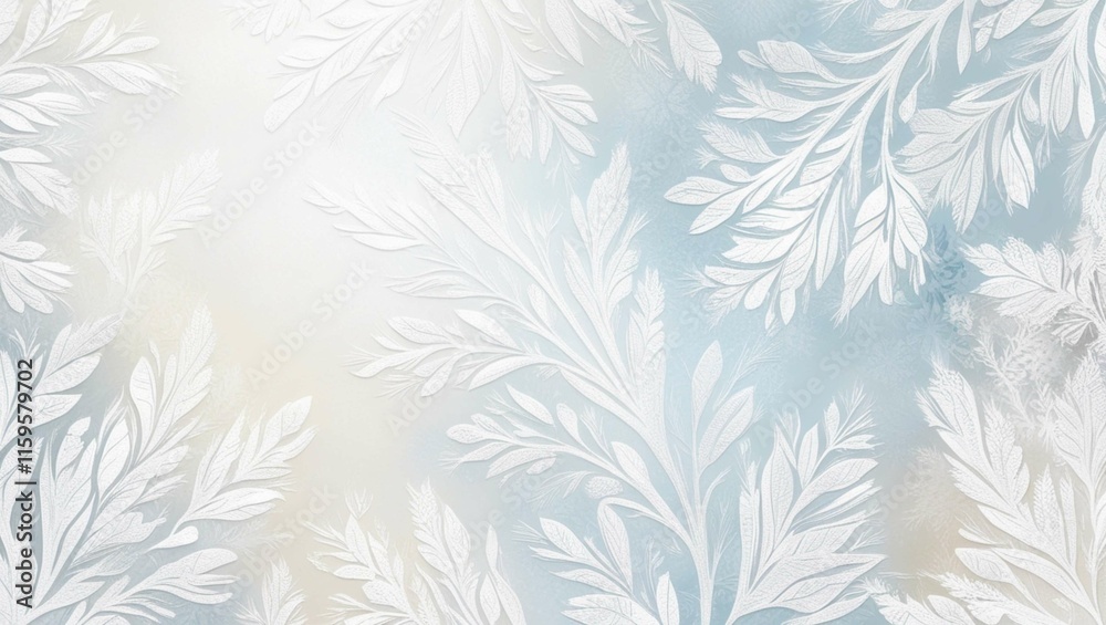 Fototapeta premium seamless pattern Frosted Lace