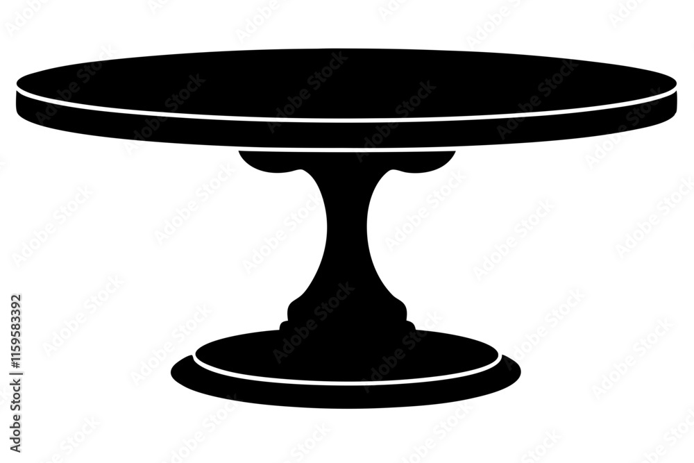 table isolated on white table isolated on white