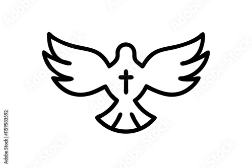 angel wings vector