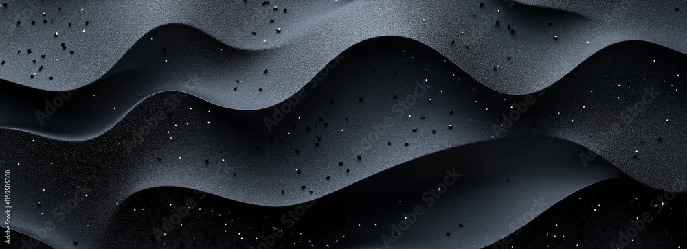 Charcoal black metallic gradient with subtle glitter and noise texture Charcoal black metallic gradient with subtle glitter and noise texture