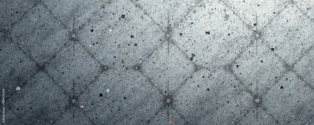 Obraz premium Subtle gray rhombus pattern, textured surface, artwork, diamond, gray pattern