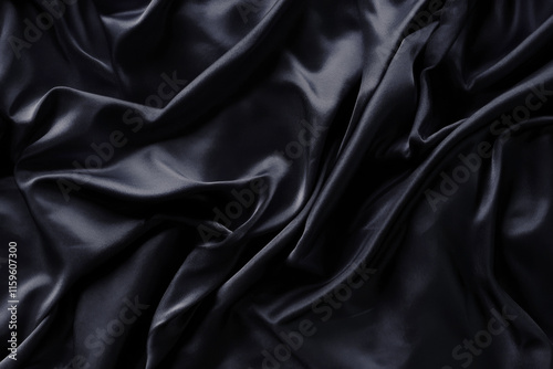 Black dark gray purple burgundy red background. Silk satin fabric. Luxury elegant beauty premium rich. Shiny glitter shimmer silky. Drapery fold crease. Christmas birthday Valentines sheets