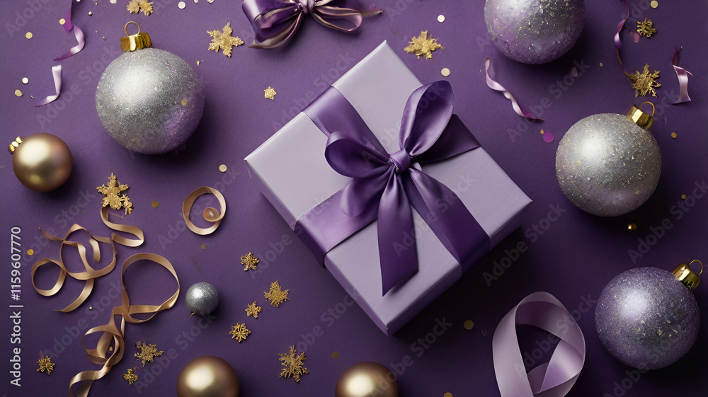 christmas background with gift boxes and balls christmas background with gift boxes and balls