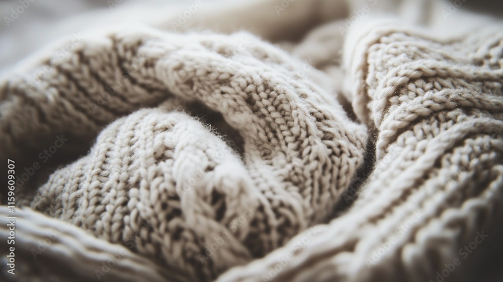 The comfort of an old sweater on a chilly day, an enduring symbol of warmth, familiarity, and love.