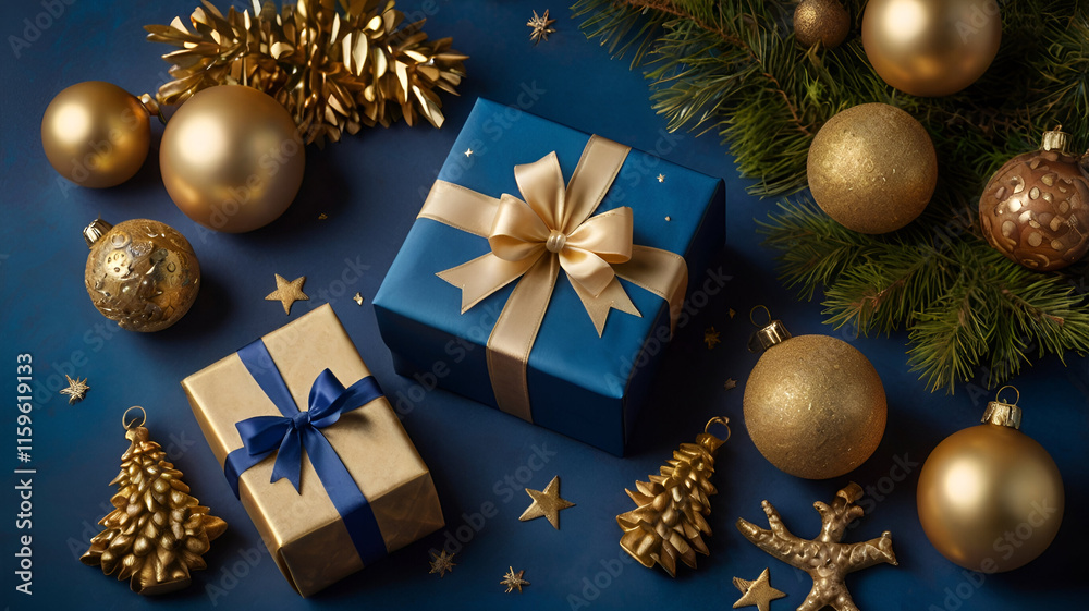 christmas tree with gift