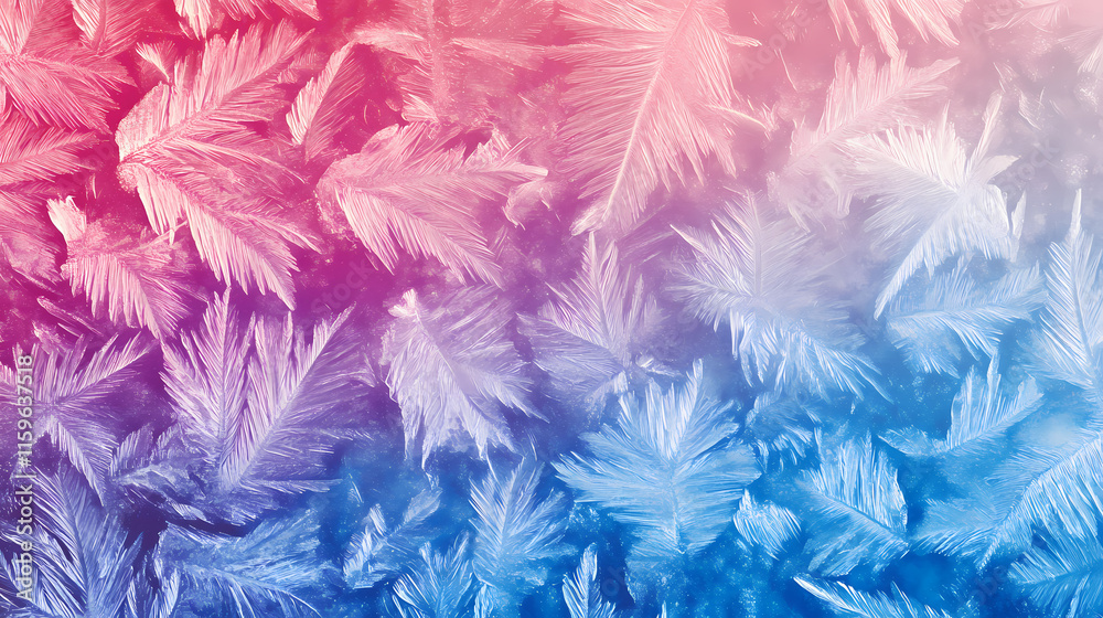 Frosty patterns on colorful background. Frostweave. Illustration Frosty patterns on colorful background. Frostweave. Illustration