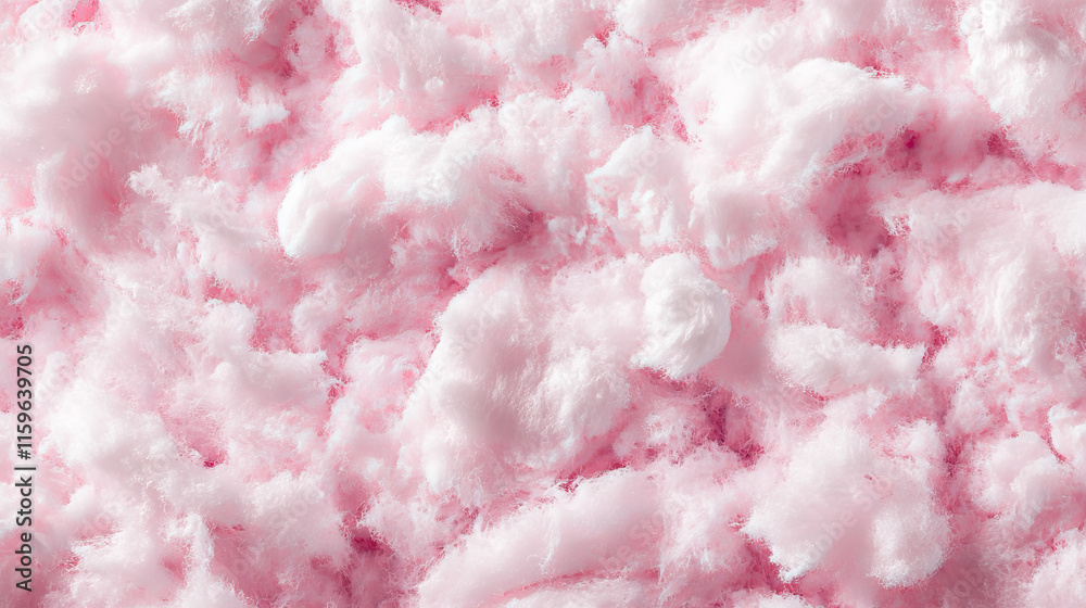Pink cotton wool background, abstract fluffy soft color sweet candy floss texture with copy space Pink cotton wool background, abstract fluffy soft color sweet candy floss texture with copy space