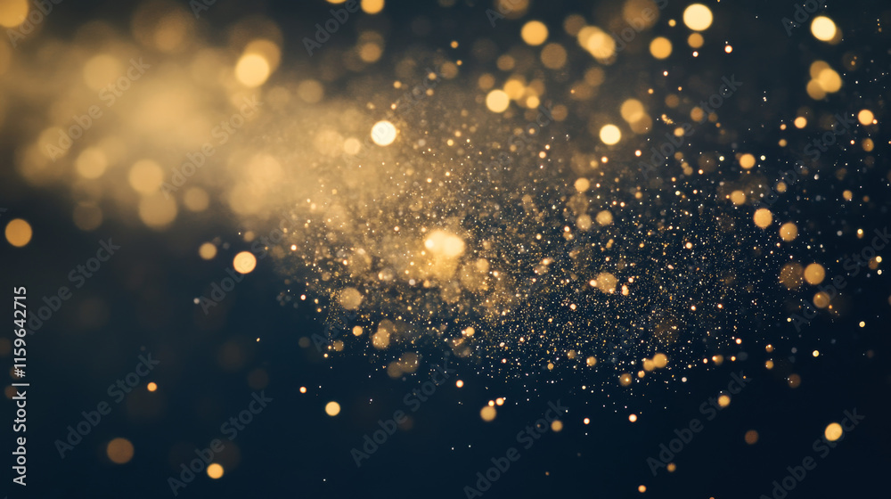 The janitor of the particles. The cleaner consists of small circles and dots The janitor of the particles. The cleaner consists of small circles and dots