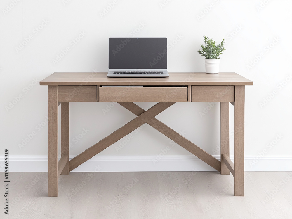 Rustic Sewing Table with Practical Storage Features Rustic Sewing Table with Practical Storage Features