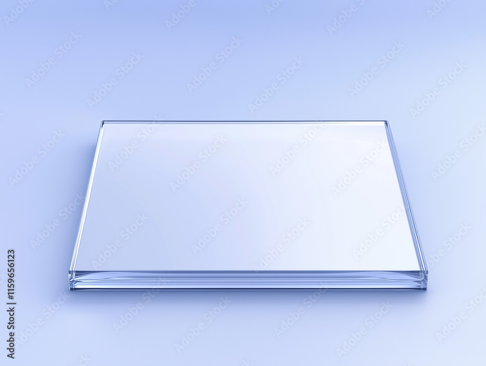 Mirror Perfectly Clear, Displaying Entire Reflective Surface Mirror Perfectly Clear, Displaying Entire Reflective Surface