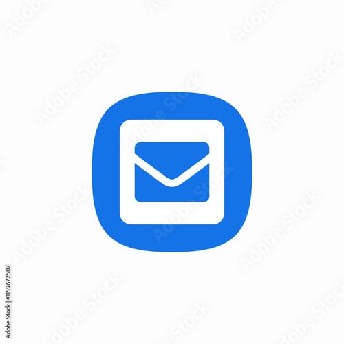 mail letter icon sign vector