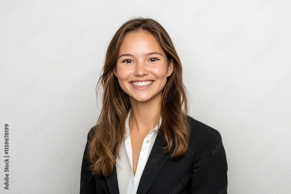 portrait of a smiling businesswoman portrait of a smiling businesswoman