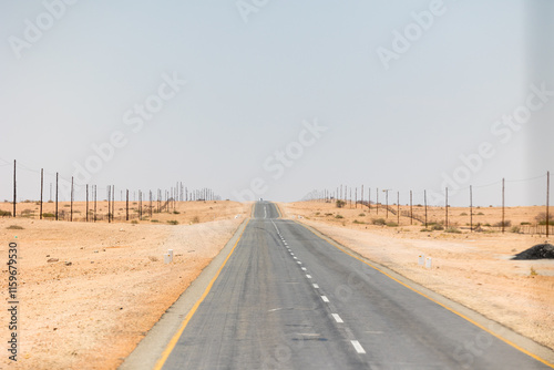 road in the desert