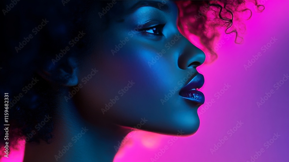 Blue transitioning to purple in a testimonial advertising image. Blue transitioning to purple in a testimonial advertising image.