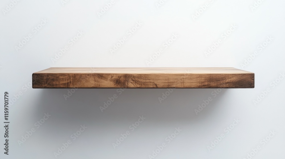Contemporary Wooden Floating Shelf Contemporary Wooden Floating Shelf