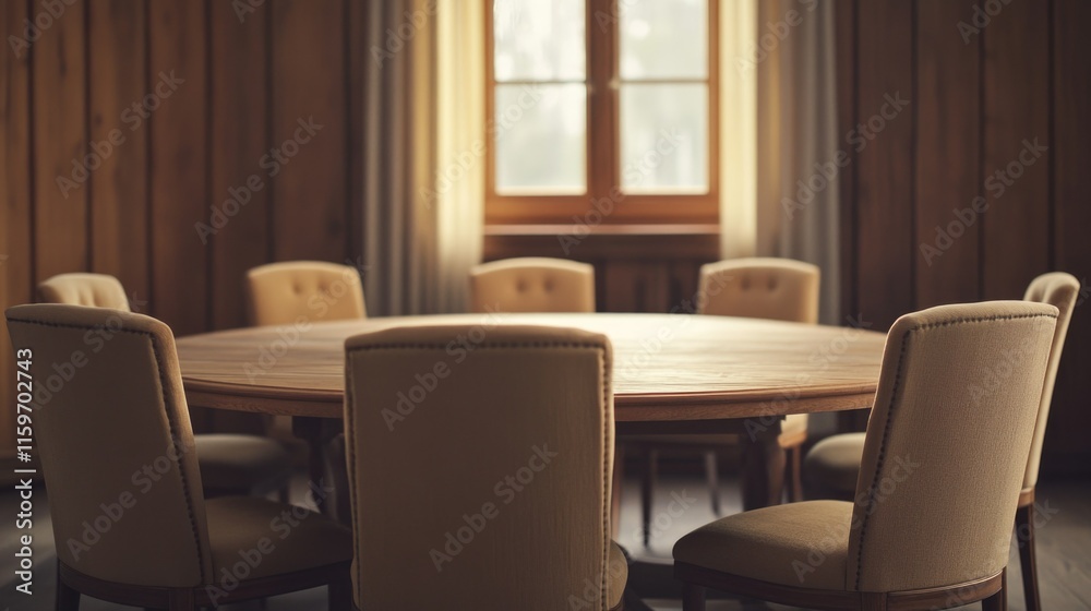 Modern Boardroom with Executive Style Chairs Modern Boardroom with Executive Style Chairs