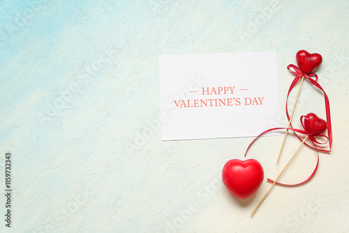 Card with text HAPPY VALENT...