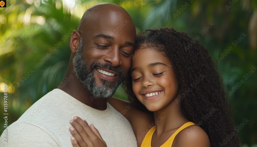 Capture the heartwarming scene of a father and daughter dancing in a garden, a tender moment that embodies love, affection, and harmony This image showcases the pure joy and connection between a Capture the heartwarming scene of a father and daughter dancing in a garden, a tender moment that embodies love, affection, and harmony This image showcases the pure joy and connection between a
