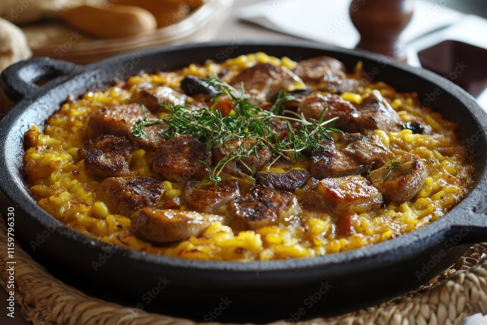 Classic Portuguese meal featuring ox honeycomb Classic Portuguese meal featuring ox honeycomb