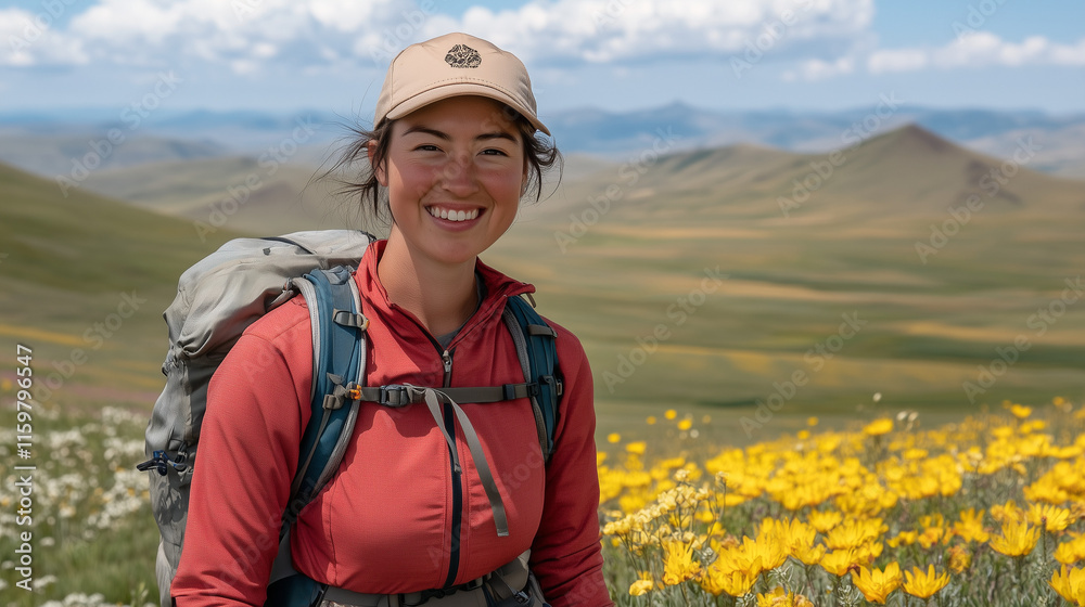 Profile Photo of Female Hiker Without a Backpack Profile Photo of Female Hiker Without a Backpack