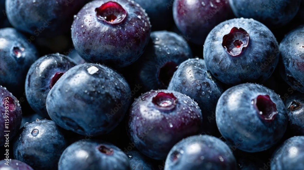 A close-up of fresh blueberries, showcasing their vibrant color and texture. A close-up of fresh blueberries, showcasing their vibrant color and texture.