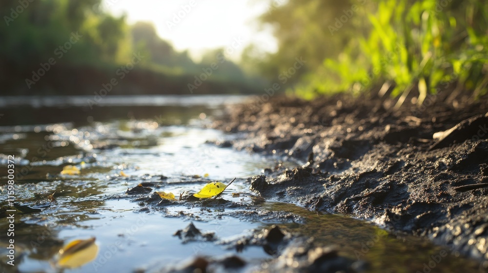 Toxins in Tropical River Nature Close Up Toxins in Tropical River Nature Close Up