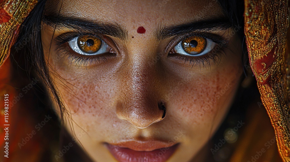 Captivating Portrait of a Young Woman